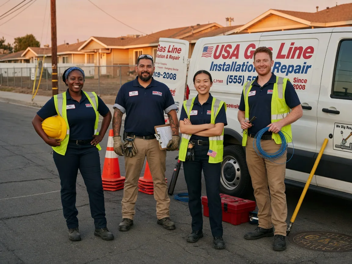 Gas Line Installation company in Leakey, TX